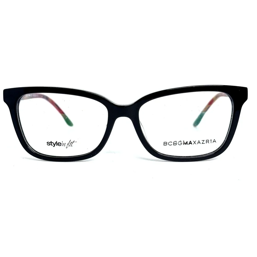 BCBGMAXAZRIA Sylvie‎ Black Tortoise 55-16-145 Flex Hinge H16793